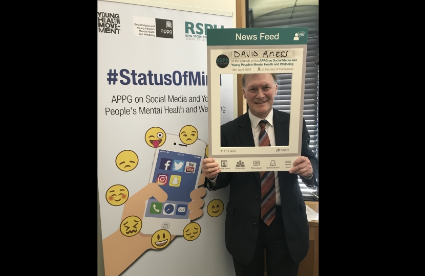 APPG Social Media & Young People's Mental Health launch